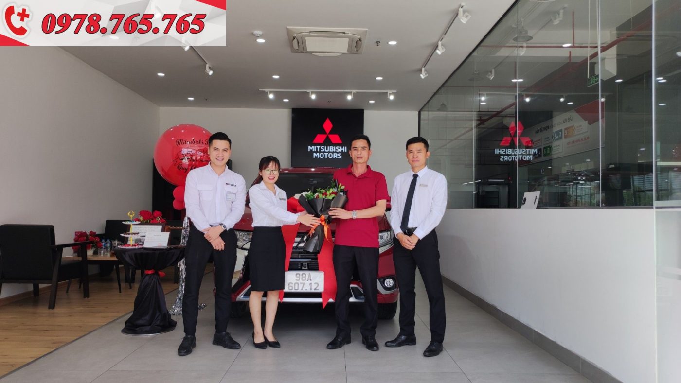 MITSUBISHI BẮC GIANG BAN GIAO XE