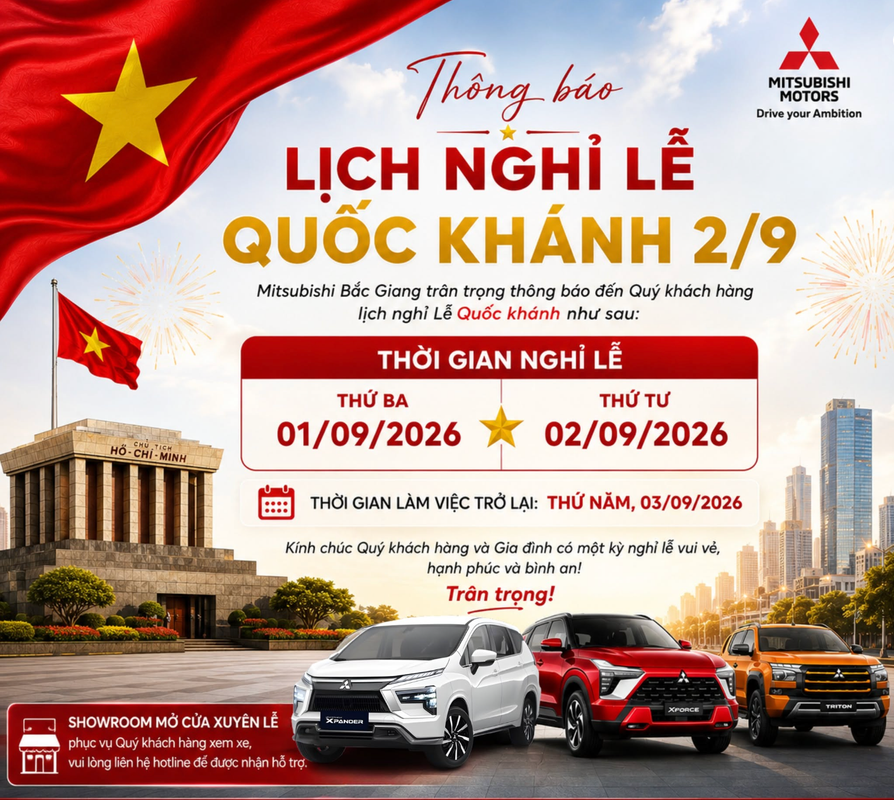 mitsubishi bắc giang